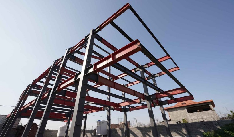ساختمان اسکلت فلزی چیست