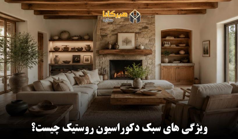 ویژگی های سبک دکوراسیون روستیک چیست؟