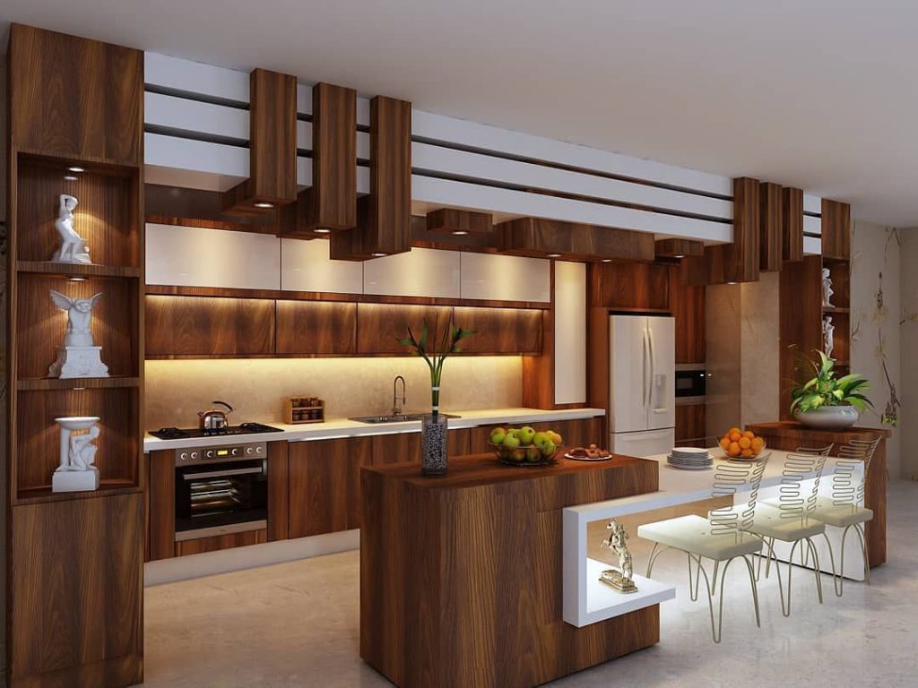 کابینت مدرن زیبایی و کارایی در دنیای آشپزی امروزی