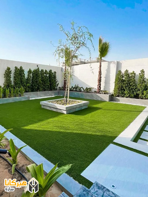 	خانه چمن مصنوعی 14