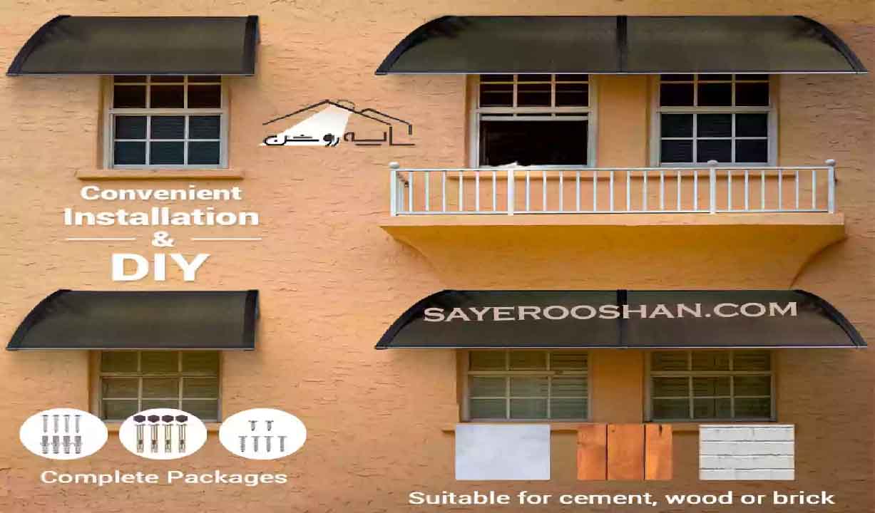 بهترین باران گير سایبان درب ورودی منزل