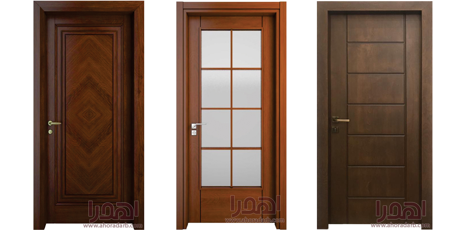 درب اتاق خواب تمام چوب اهورا درب