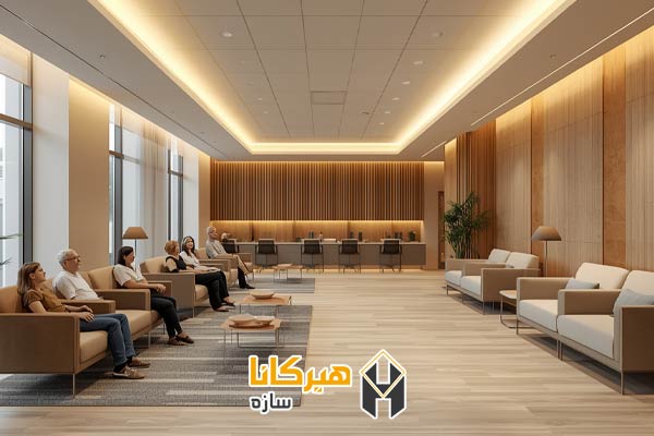 طراحی نورپردازی مناسب برای کاهش احساس انتظار