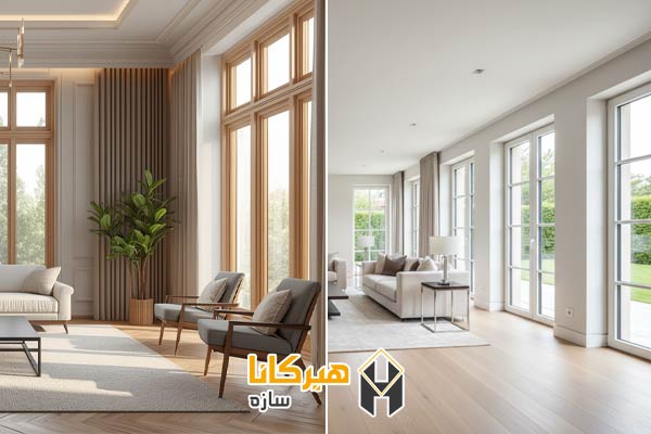 معایب پنجره PVC نسبت به چوبی