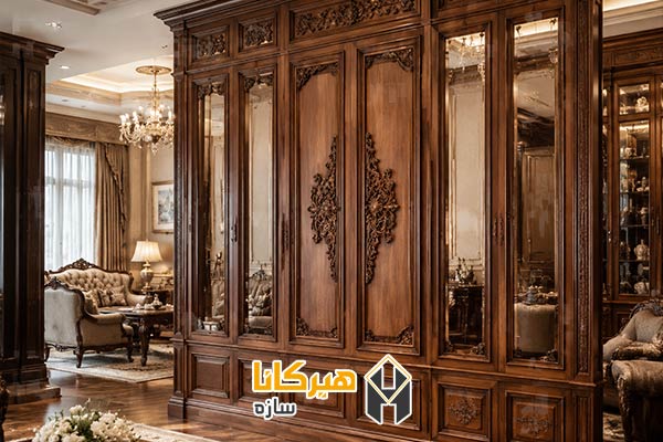 پارتیشن های تمام چوب