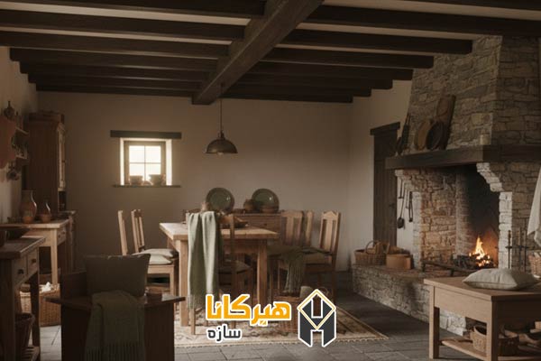مبلمان و اکسسوری‌های مناسب با سبک روستیک