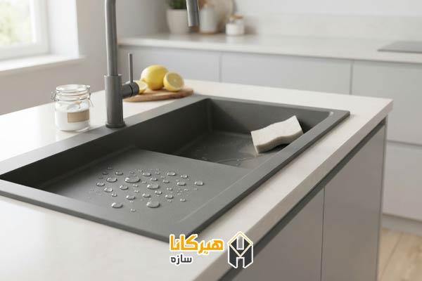 آیا سینک گرانیتی لک می‌شود؟