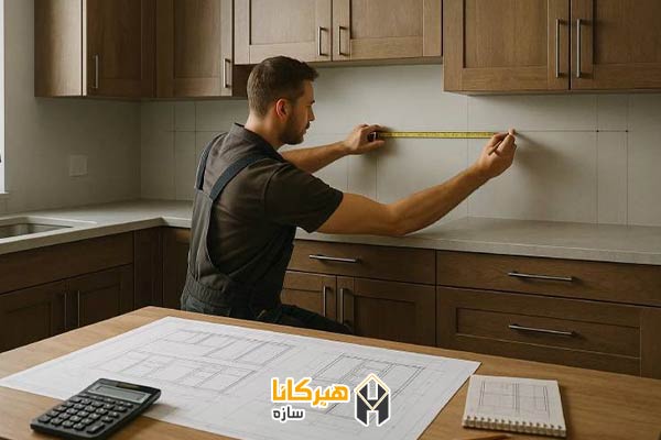 متراژ کابینت آشپزخانه را چگونه محاسبه کنیم؟