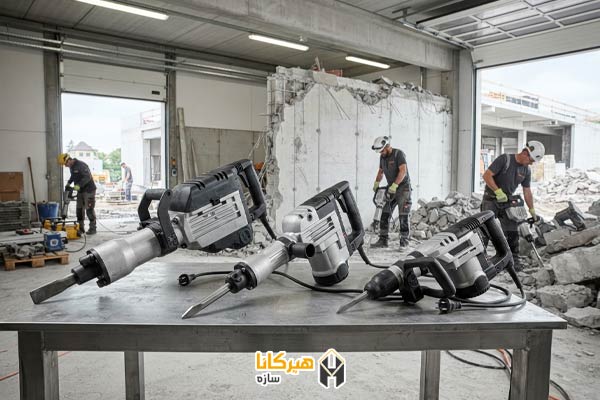مقایسه بهترین برندهای پیکور برای تخریب ساختمان 
