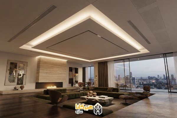 23. سقف شناور Floating Ceiling