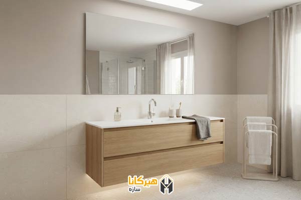 ۷. آینه مستطیلی کلاسیک برای هر سبک دکوراسیون