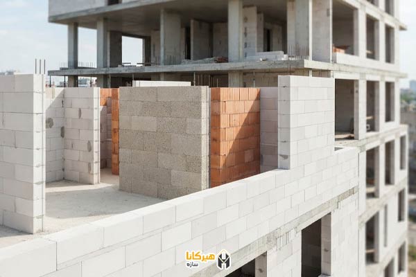 کدام مصالح برای دیوار خارجی ساختمان مناسب‌تر است و کدام برای دیوار داخلی؟