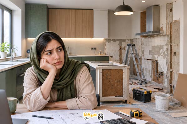 چه چیزهایی باعث افزایش هزینه بازسازی آشپزخانه میشوند؟